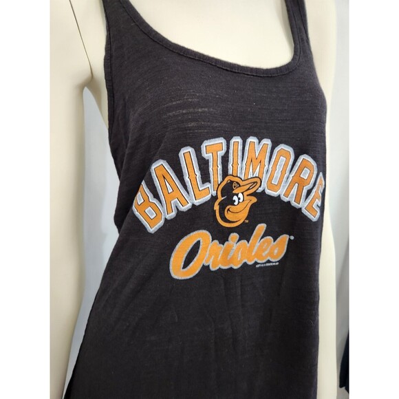 NEW Baltimore Orioles Base Soft As A Grape Womens Tank Top MLB Baseball Large XL - Picture 11 of 14